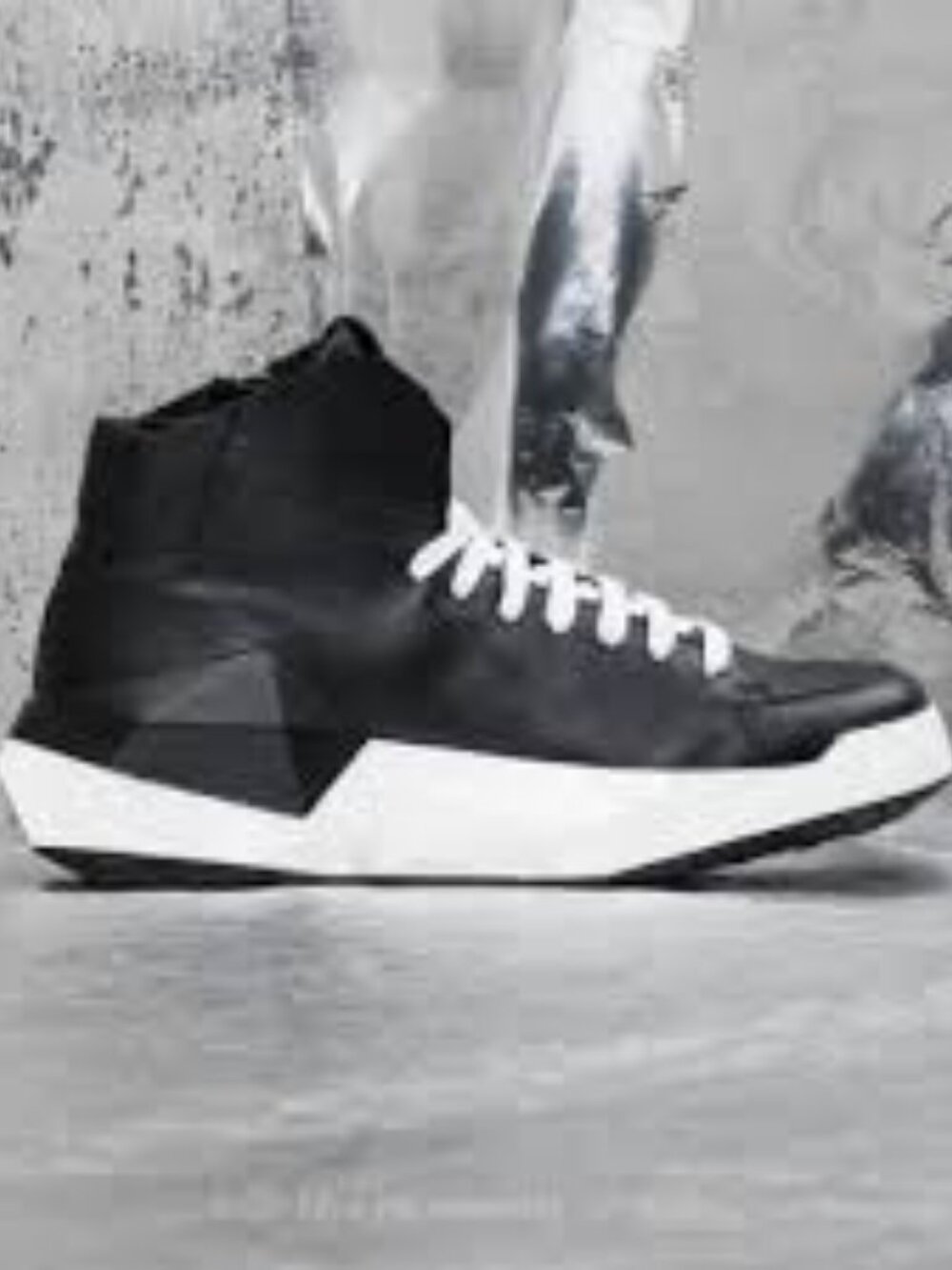 22- NIB CINZIA ARAIA BLACK CALF LEATHER LOW TOP SNEAKERS - MADE IN ITALY - Picture 8 of 9